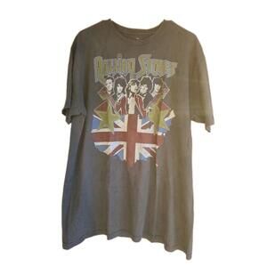 The Rolling Stones 1981 North American Tour BLACK T SHIRT MENS SZ LARGE 🔥 2012